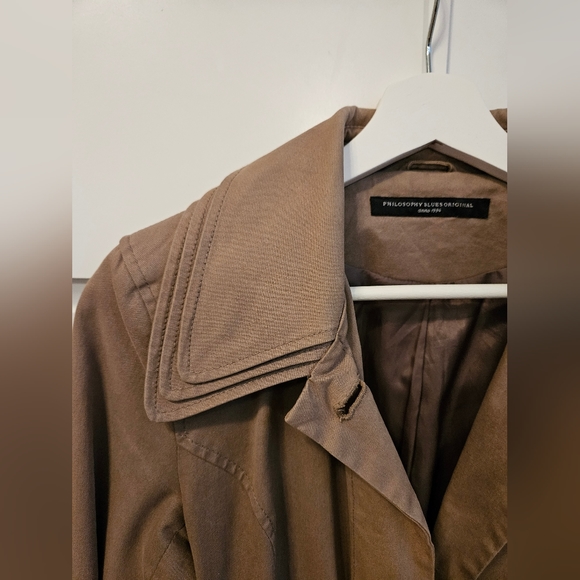 Philosophy trench coat S - Picture 3 of 3